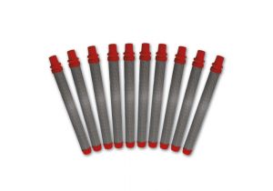 Set Pistoolfilters Rood, 180Mesh, 0,084mm, 10st