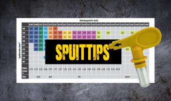 Kies jouw Airless spuittip